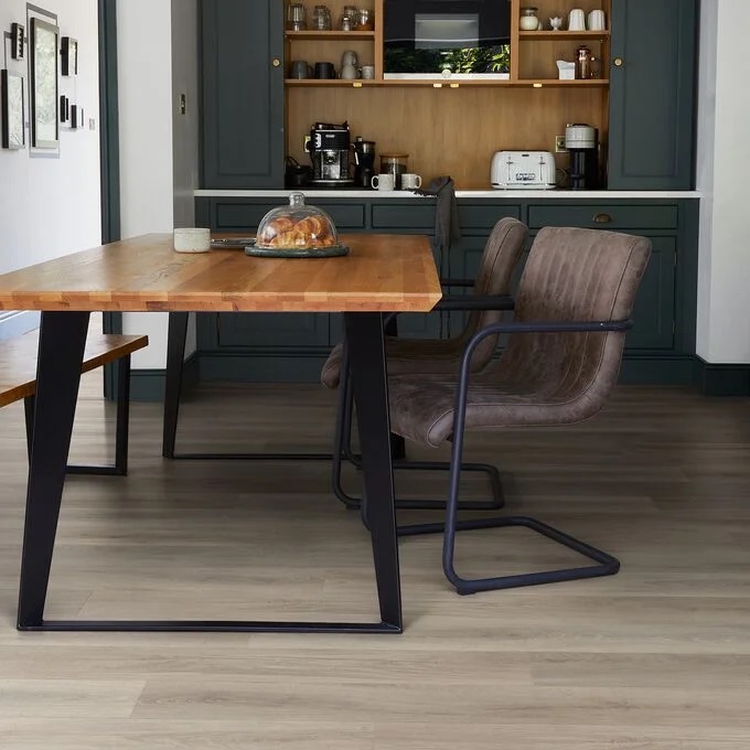 dining room camaro waterside oak plank rigid core
