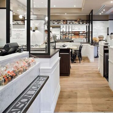 Restaurant prep area